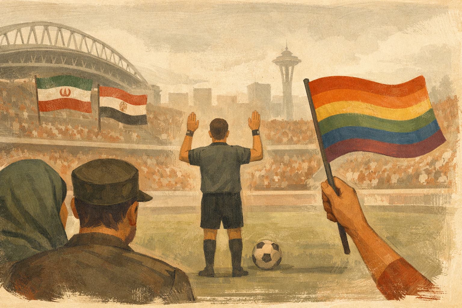 Iran and Egypt ask FIFA to block Pride messages at Seattle World Cup match