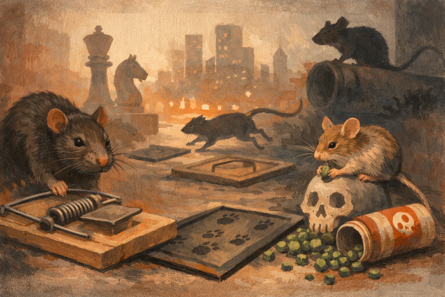 Study Finds Urban Rodents Rapidly Outsmart Poison and Traps