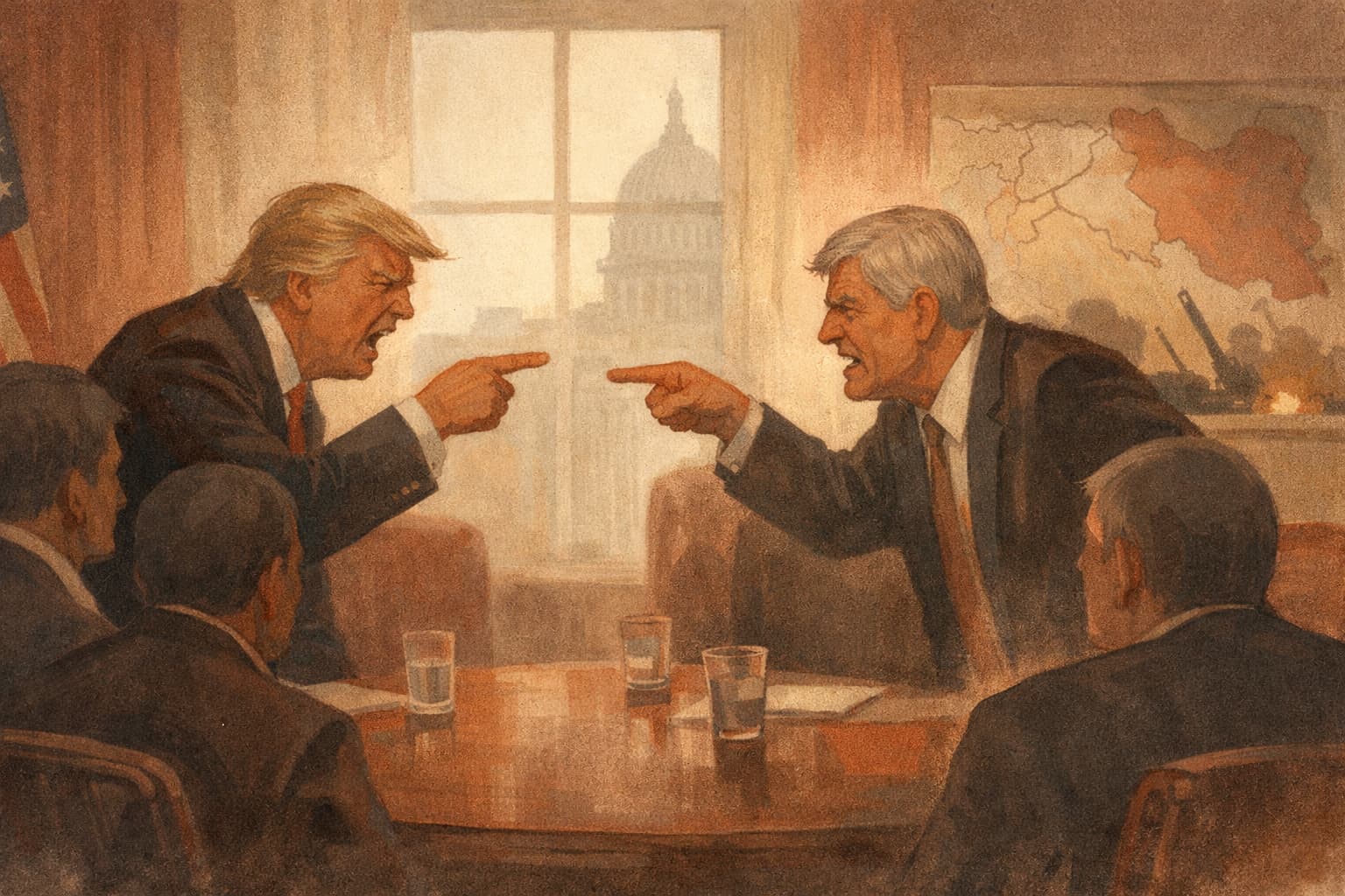 Trump and Senator Cassidy Clash in Heated Closed-Door Meeting Over Iran War