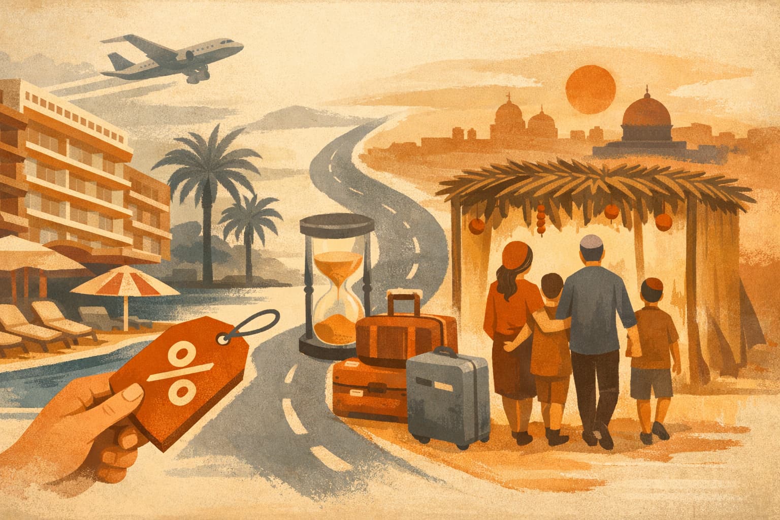 Hotels and Travel Deals Race to Fill Summer Rooms as Families Look to Sukkot