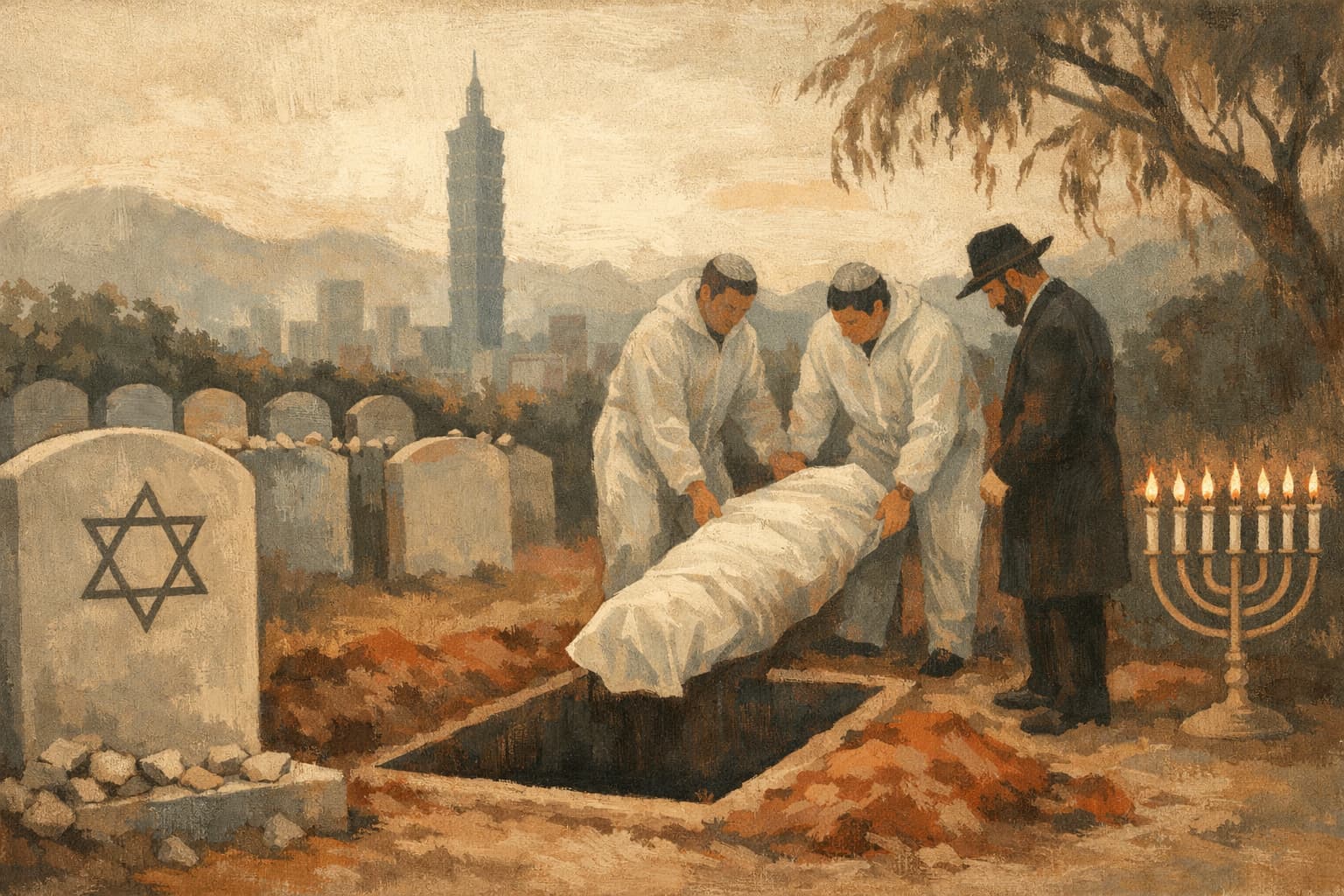 Taiwan Opens Its First Jewish Cemetery, Marking a Historic Burial
