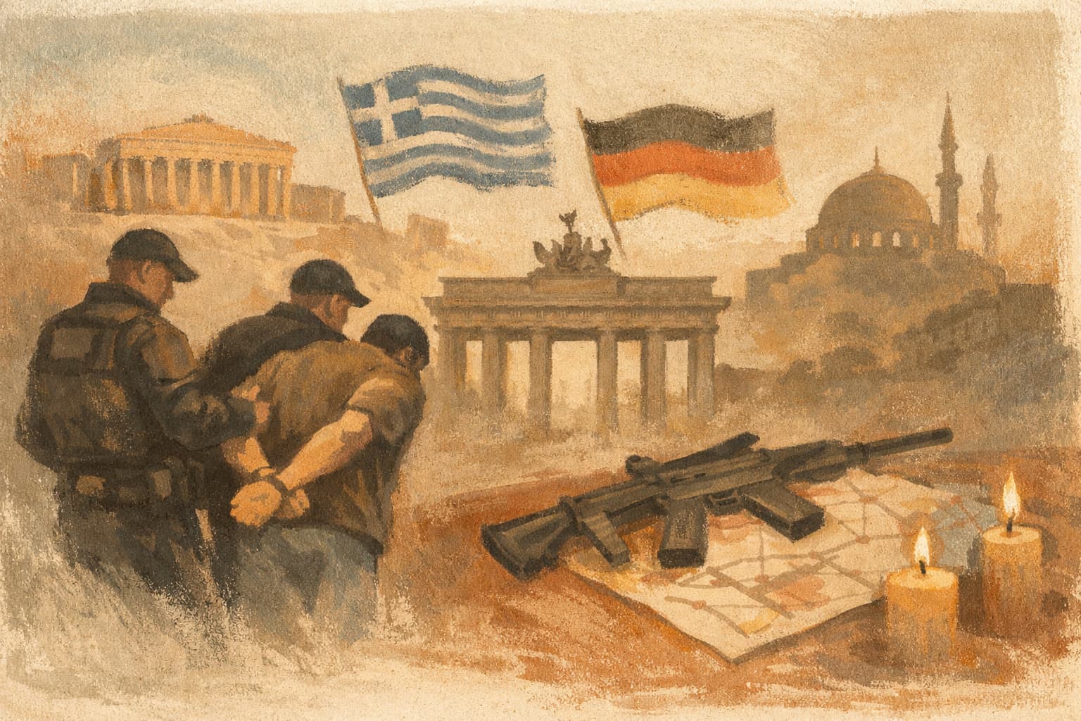 Hamas operative arrested in Greece after alleged plot against Jewish, Israeli targets in Germany