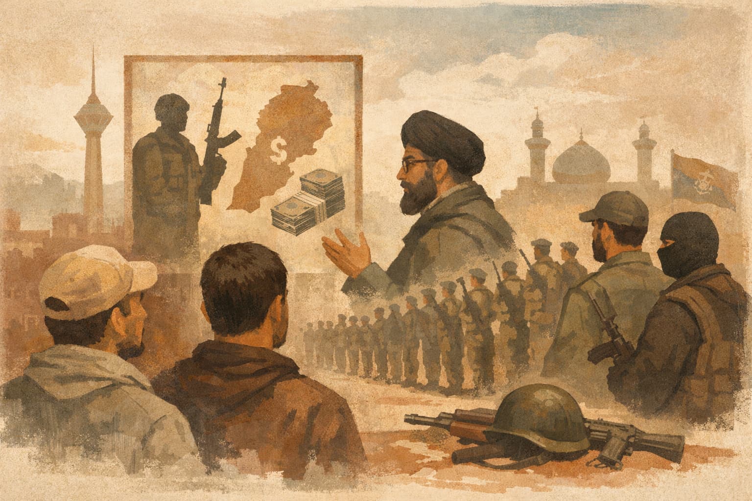 Iran Launches Recruitment Drive Offering $1,000 a Month for Hezbollah Volunteers