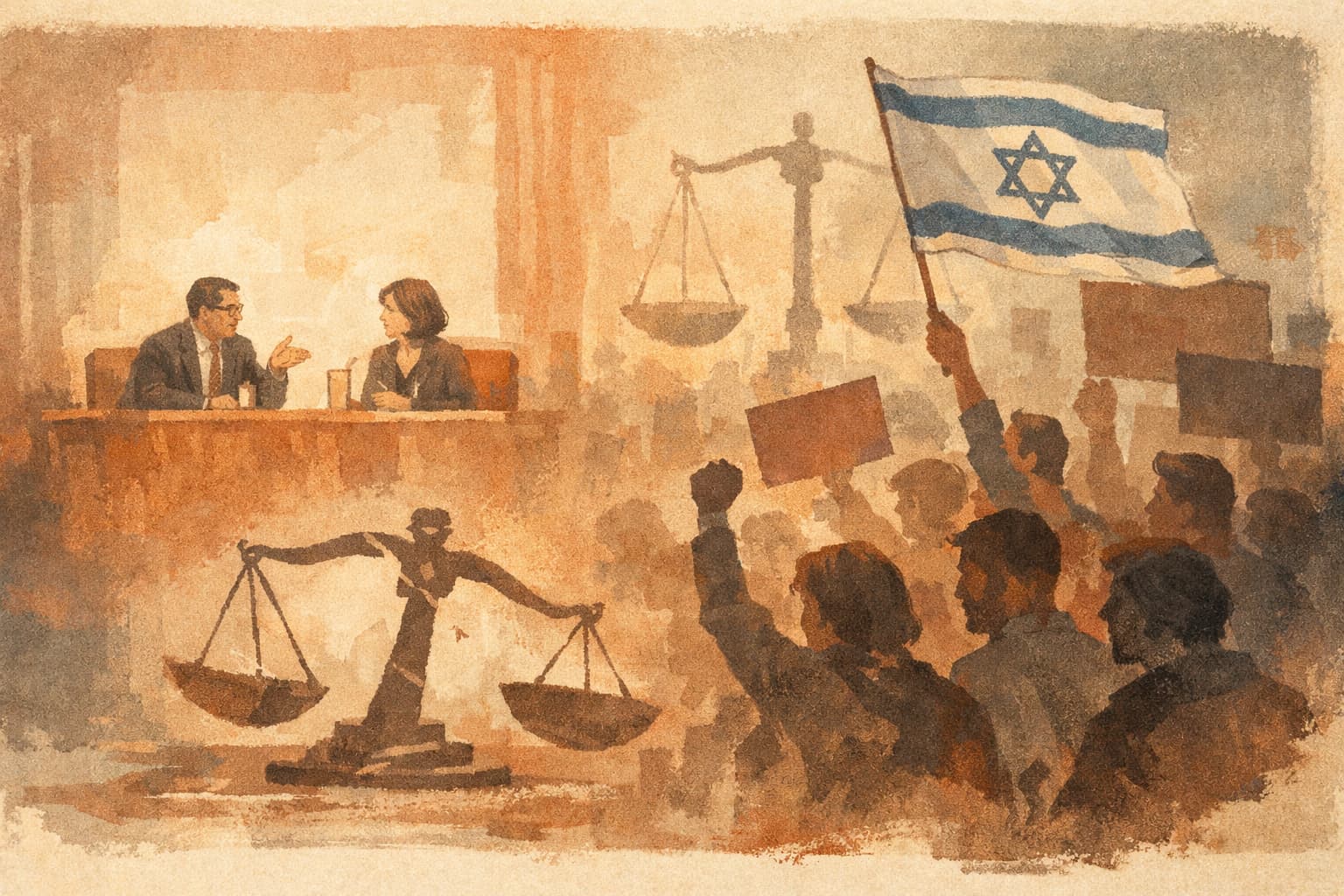 Rothman Faces Protest at Tel Aviv University Amid Fierce Debate Over Attorney General Bill