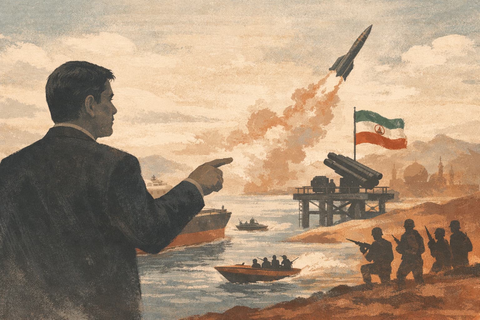 Rubio warns Iran on Hormuz fees, militias, and missile threat