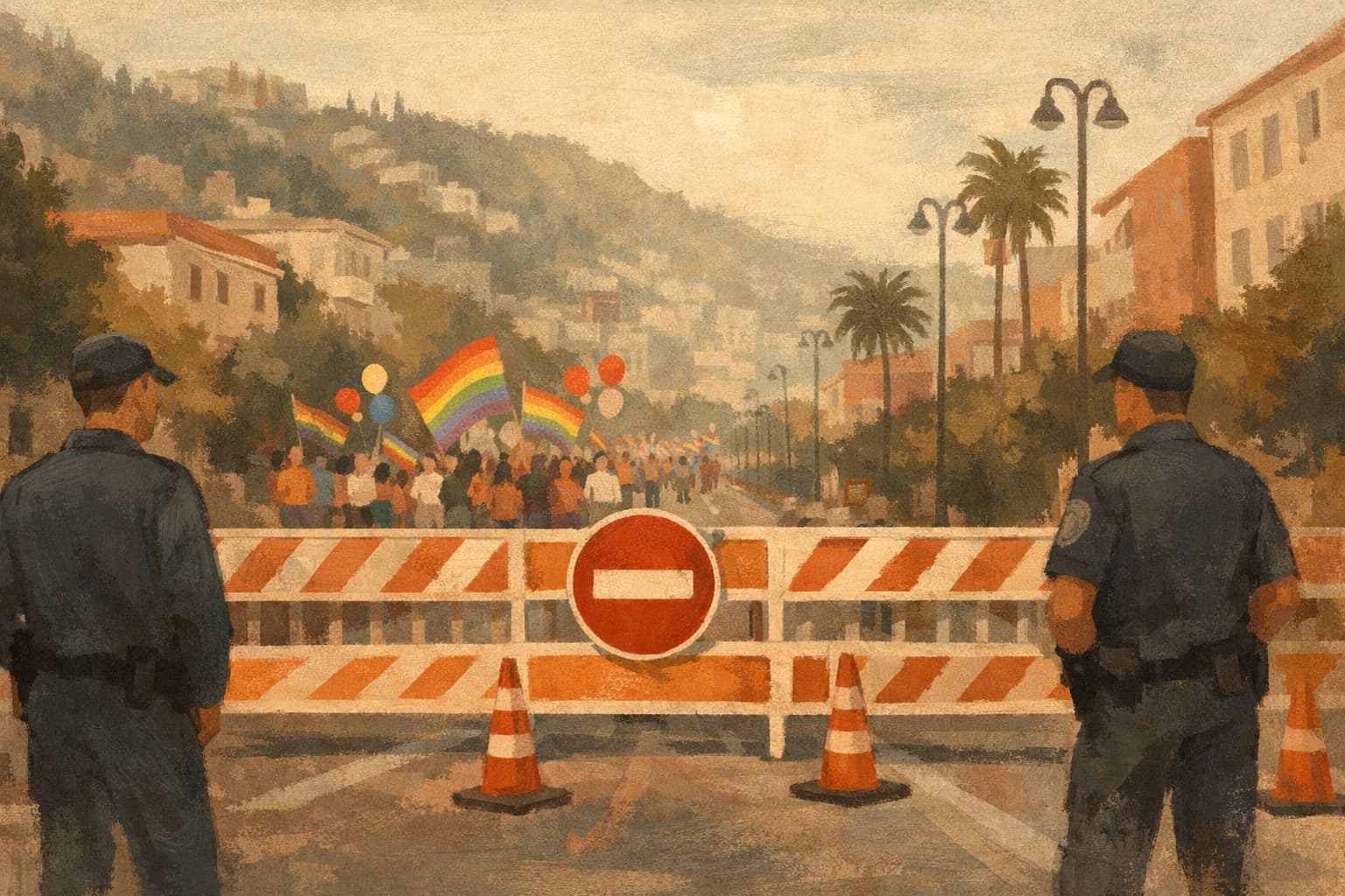 Haifa Pride March Prompts Police Closure on Nasi Boulevard