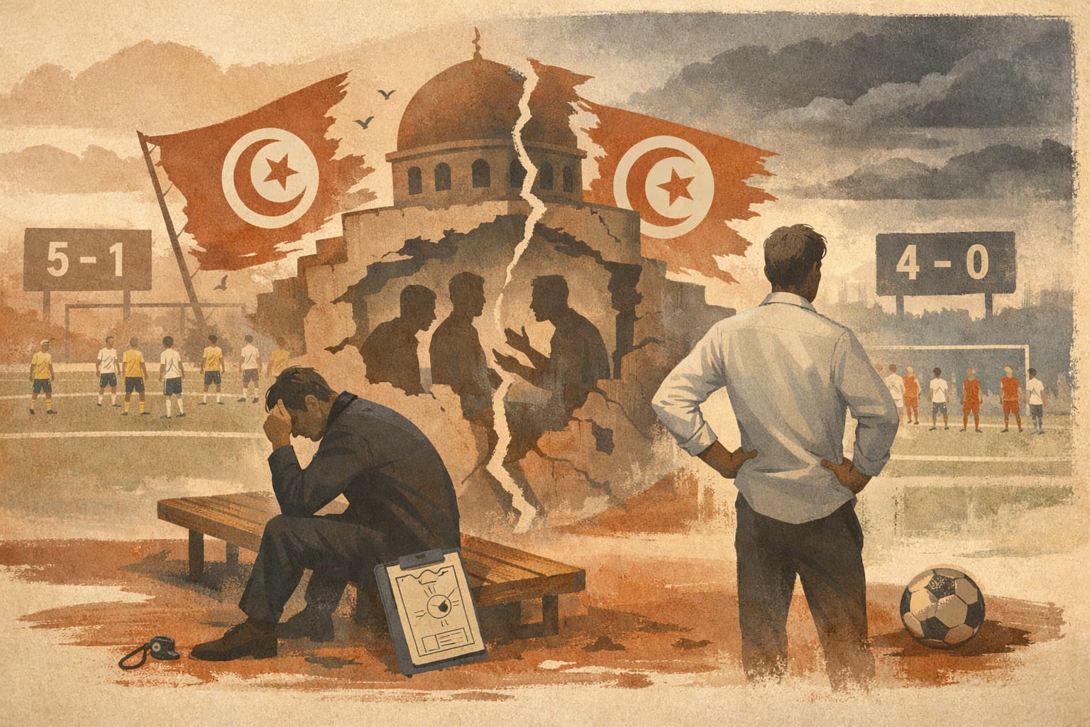 Tunisia’s coaching chaos goes far beyond one World Cup rout