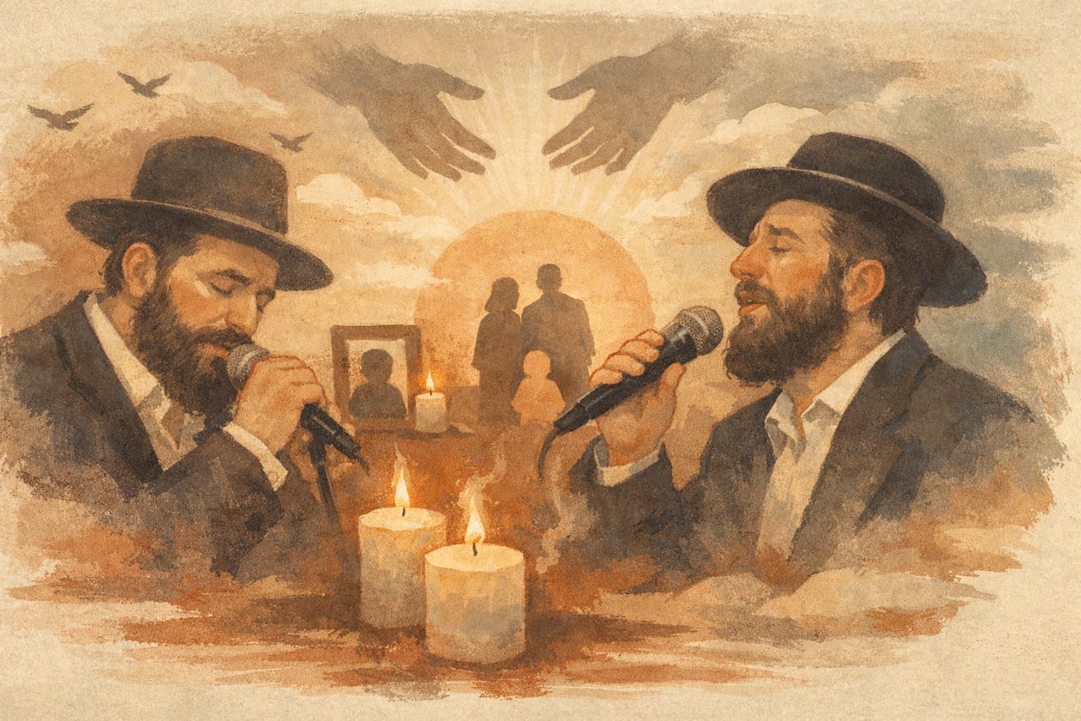 Mendi Goldberg and Shimi Schechter Release a Moving Prayer Duet After Family Loss