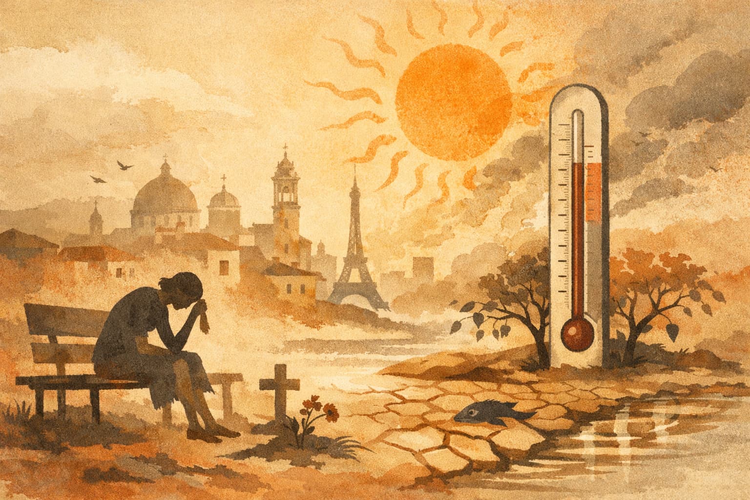 Spain Heat Wave Leaves More Than 200 Dead as Extreme Temperatures Spread Across Europe