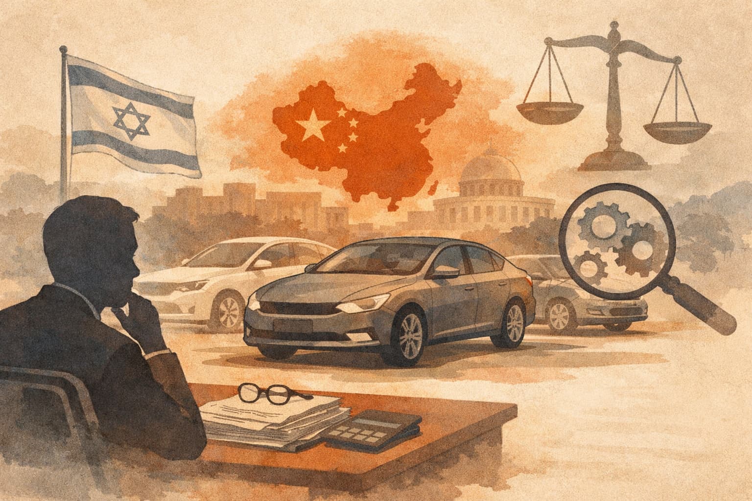 Israeli Finance Ministry Delays Government Fleet Leasing Plan, Citing Review and Possible China Concerns