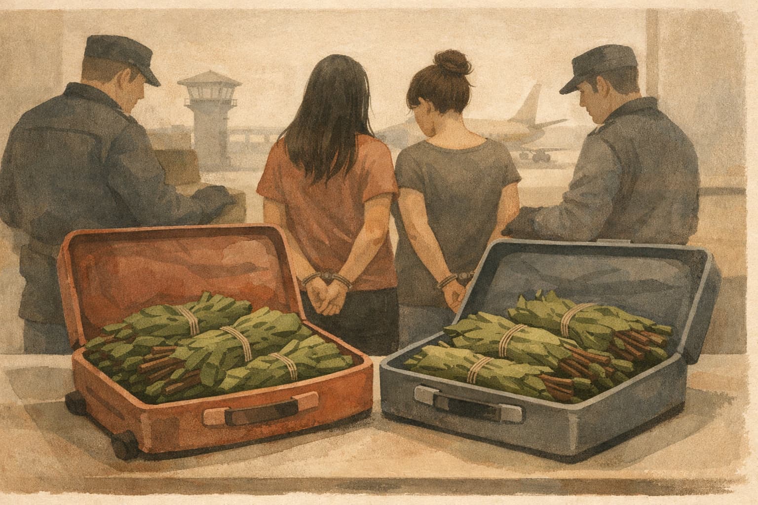 Polish Customs Says It Seized 100 Kilograms of Khat in Suitcases From Two Israeli Women