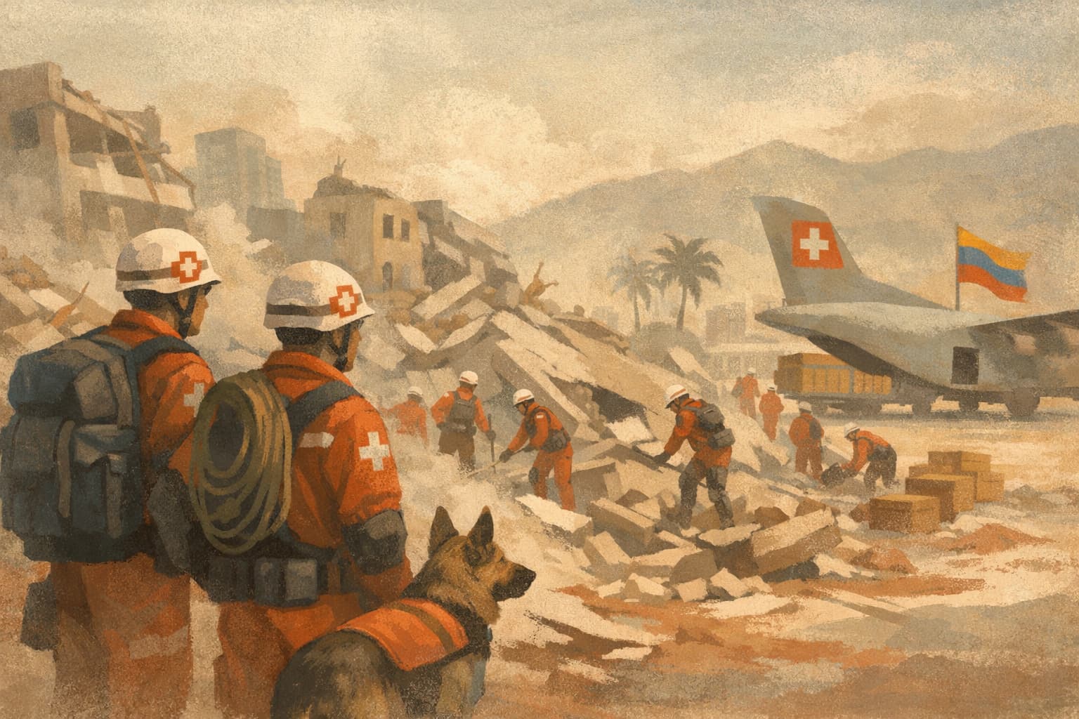 Switzerland Sends Major Rescue Team to Venezuela After Double Earthquake