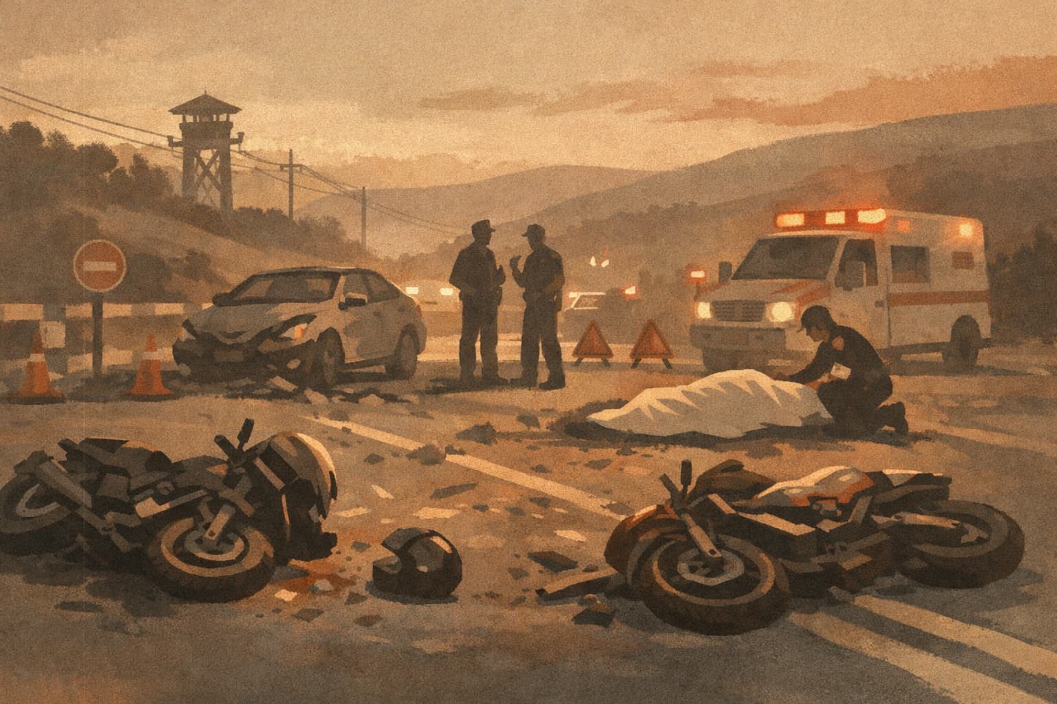 Two motorcyclists killed in crash near Golani Junction