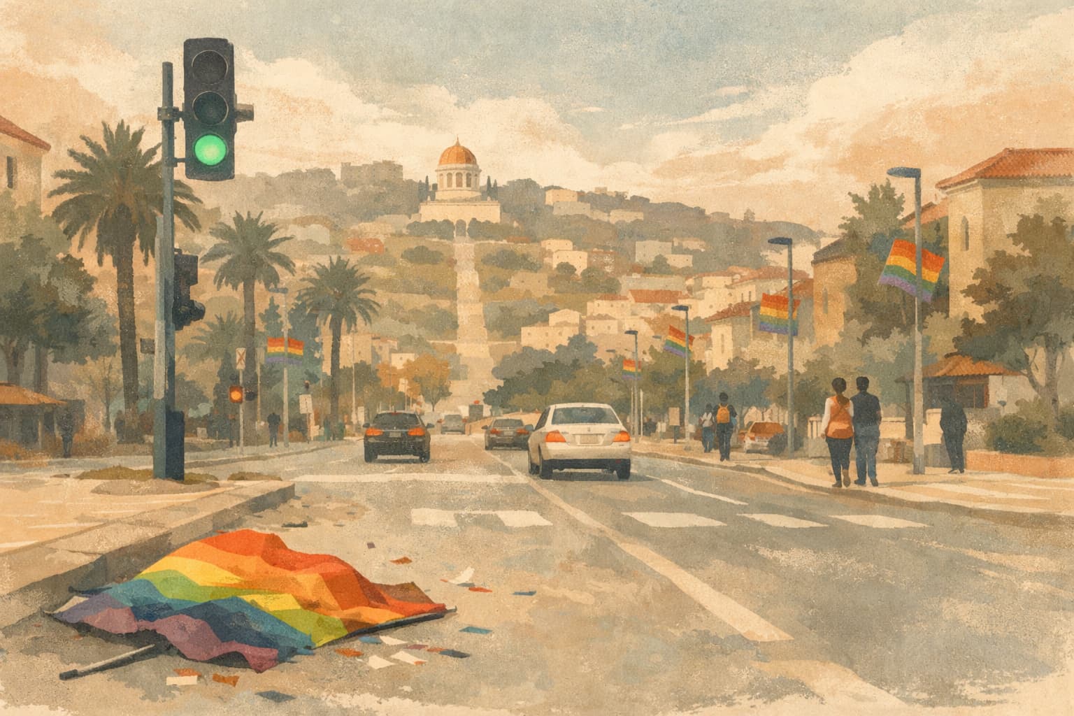 Haifa Pride parade ends, and President Boulevard reopens to traffic