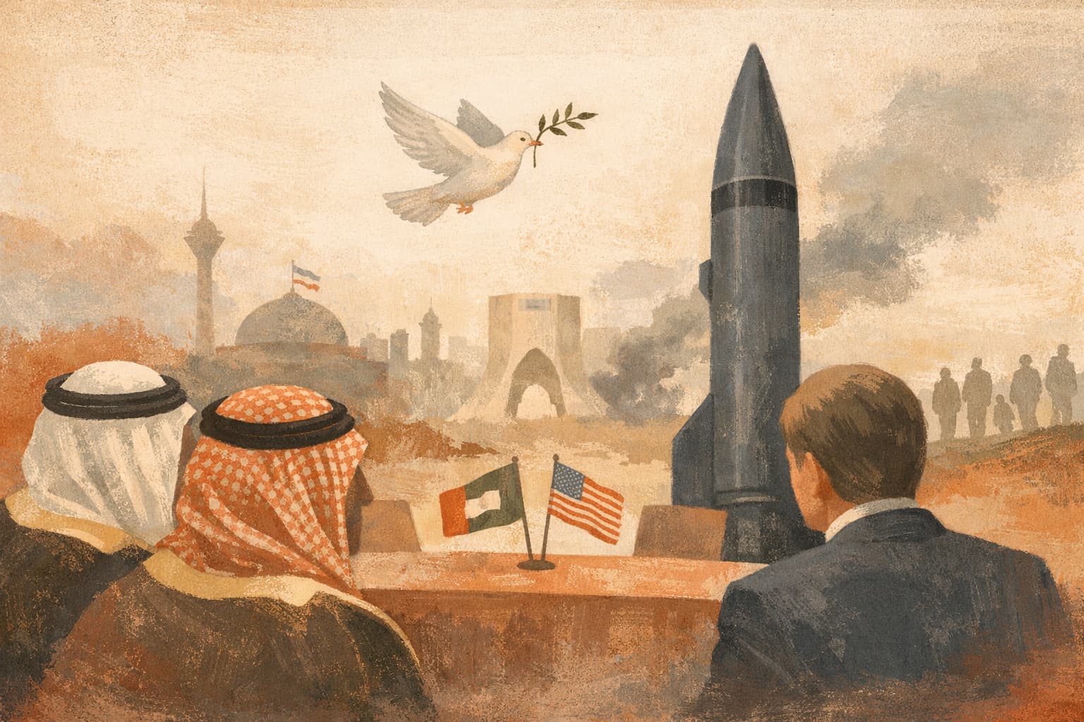 Gulf States Say Iran’s Missile Program Must Be Part of Peace Talks