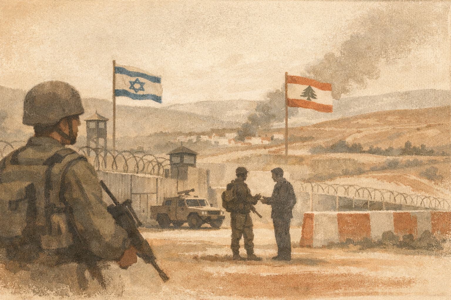 Israel says the IDF has completed deployment in Lebanon security belt, opening the door to diplomacy