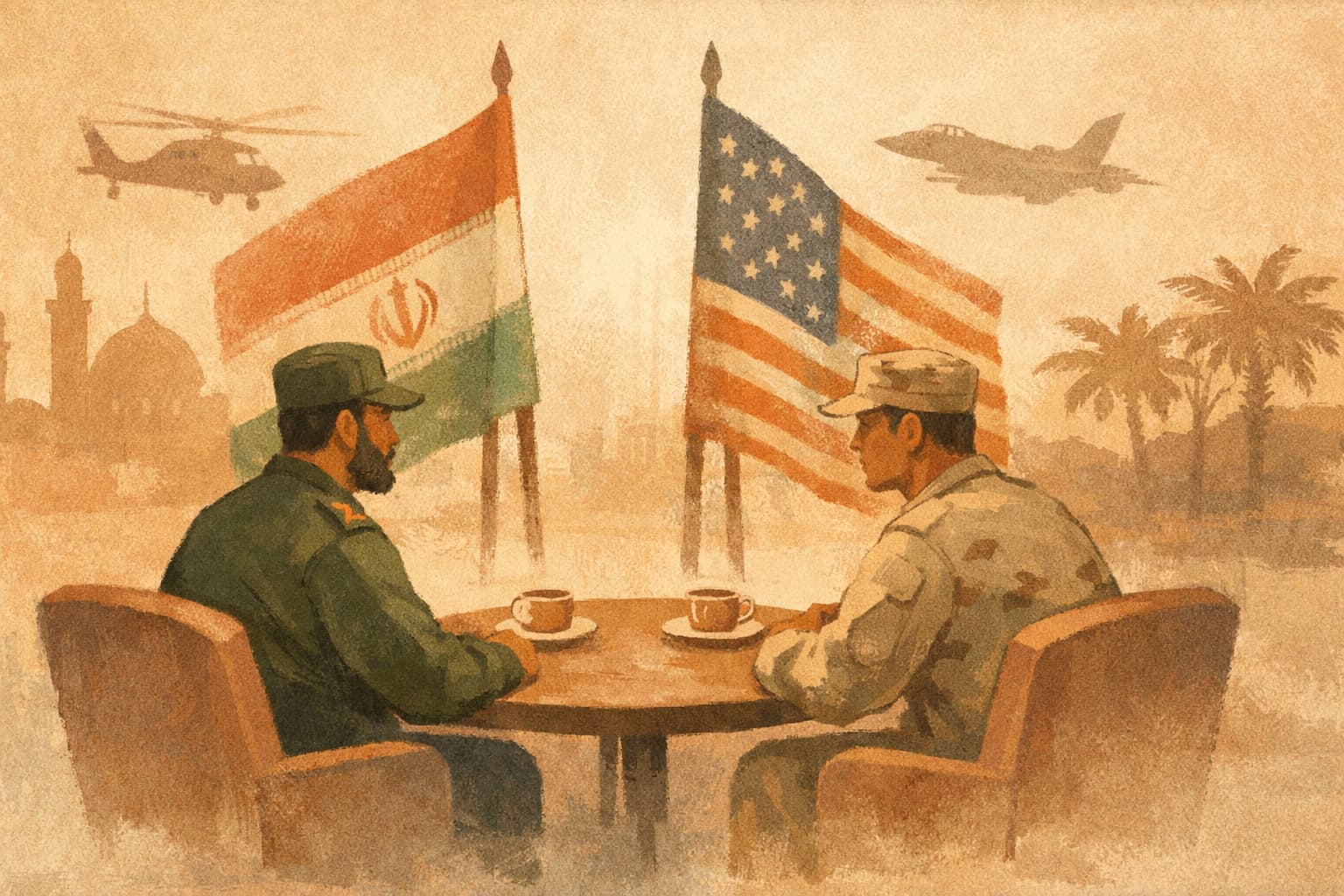 Vance says a Revolutionary Guards officer and a CENTCOM officer will sit down together