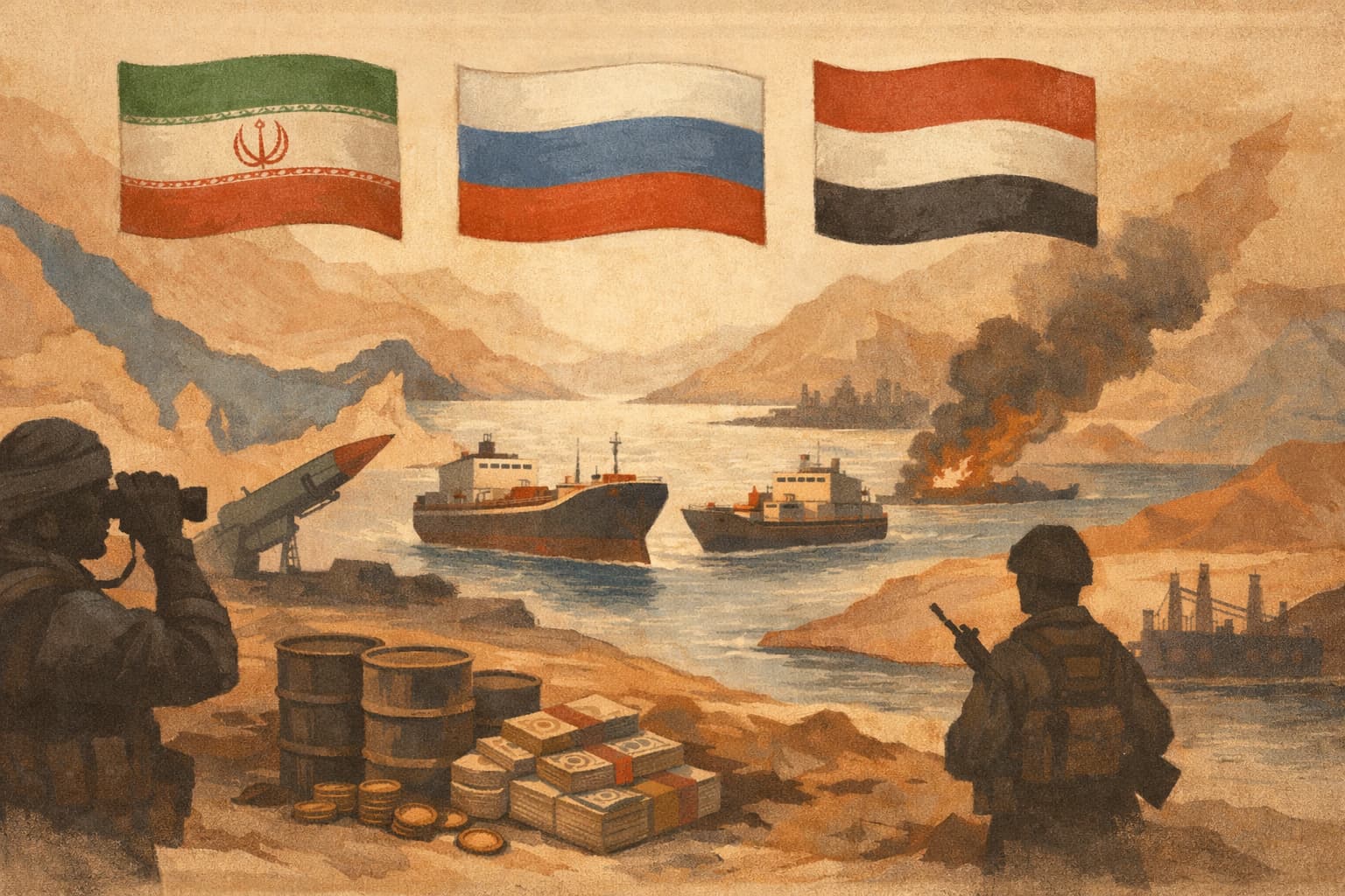 Iran, Russia and Yemen: The shipping chokepoint strategy that could shake the global economy