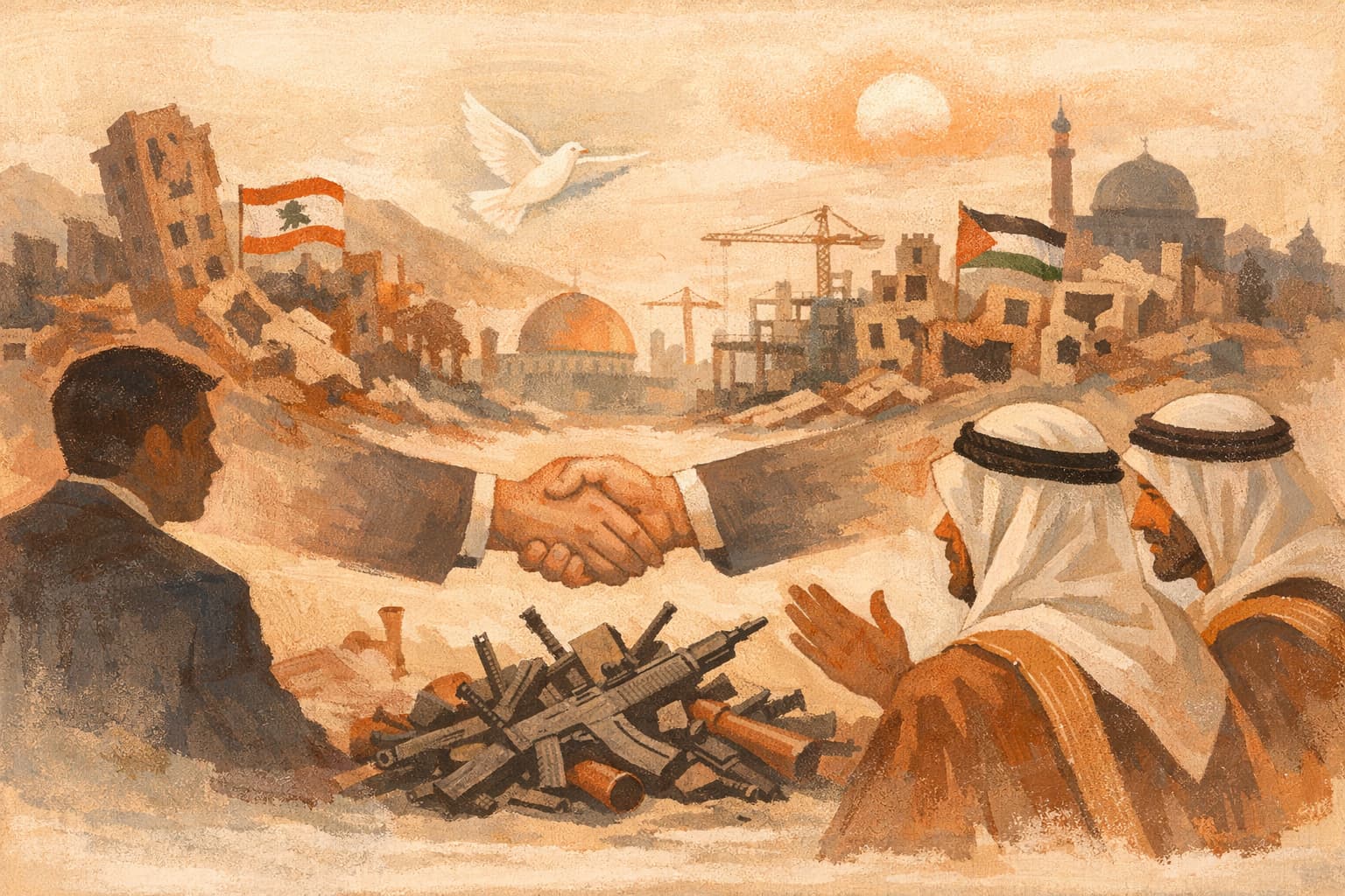 Rubio and Gulf ministers link Lebanese and Gaza recovery to disarmament