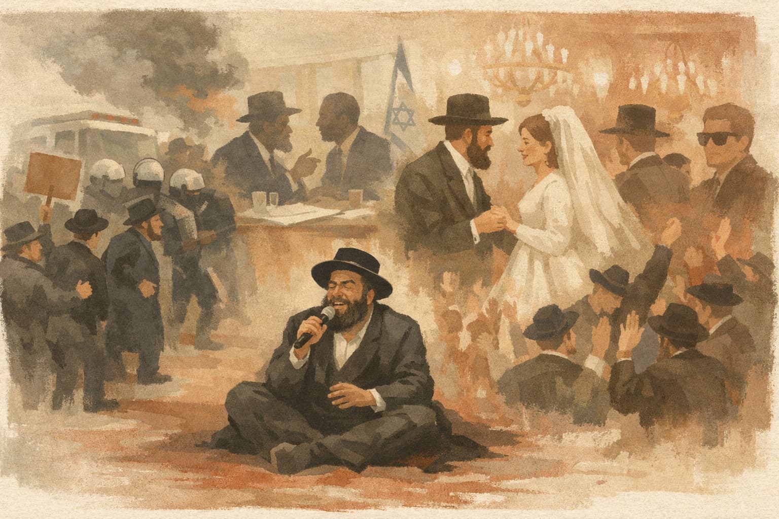 Inside the Week in Haredi Politics, Weddings, and Celebrity Sightings