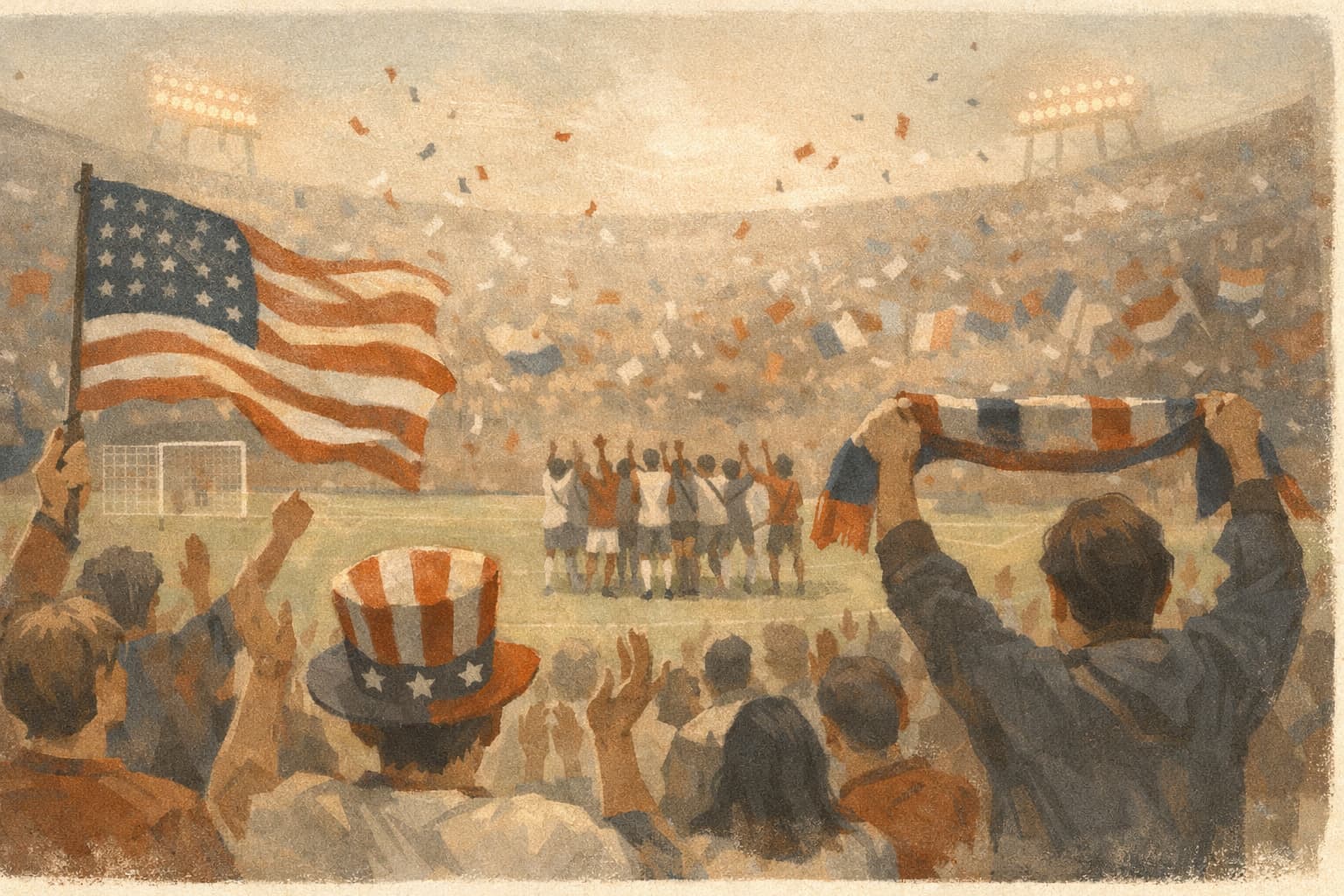 How an American Crowd Anthem Became a World Cup Stadium Favorite