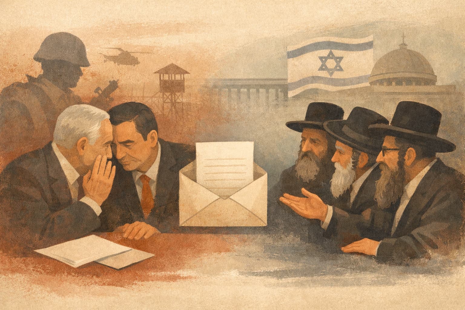 Ultra-Orthodox leaders ask Katz to send letter saying arrests do not help enlistment