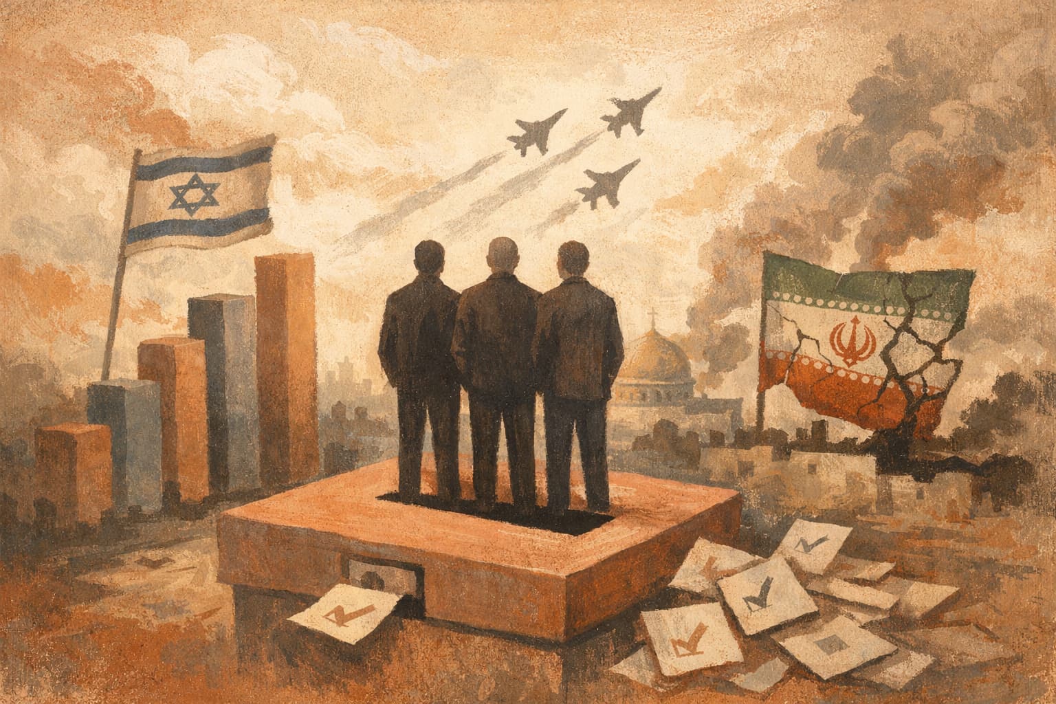 Poll: Gantz-Hendel-Shmihi Alliance Clears Threshold as Only 18% Say Israel Beat Iran