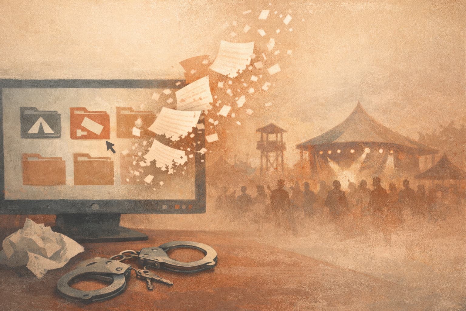 Exclusive records show Nova Festival files deleted from police systems