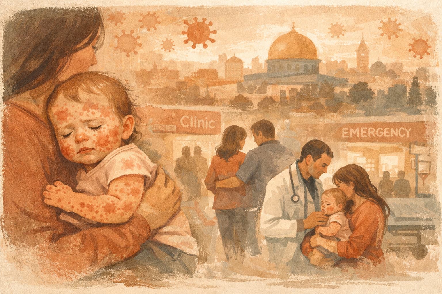 Seven-Month-Old Jerusalem Infant Developed Rapidly Spreading Rash, Doctors Said It Was Likely Viral Hives