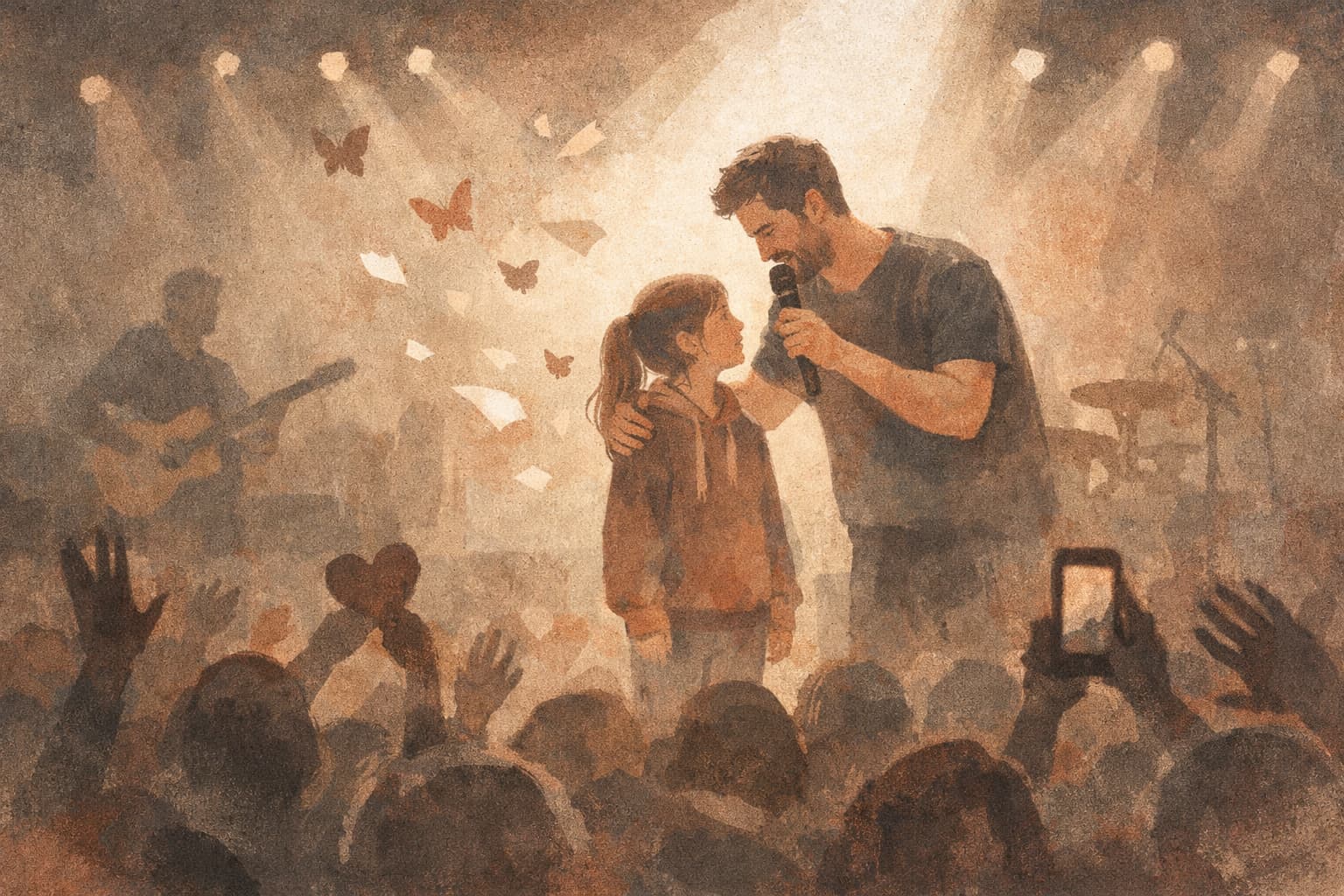 Eden Hason Invites 11-Year-Old Bullying Victim on Stage in Emotional Concert Moment