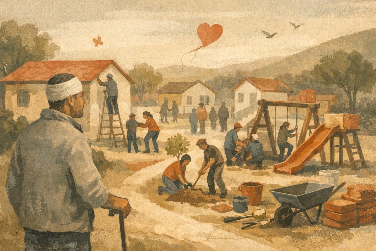 Hundreds Volunteer to Renovate Children’s Village After Doron Zakzter’s Near-Fatal Accident