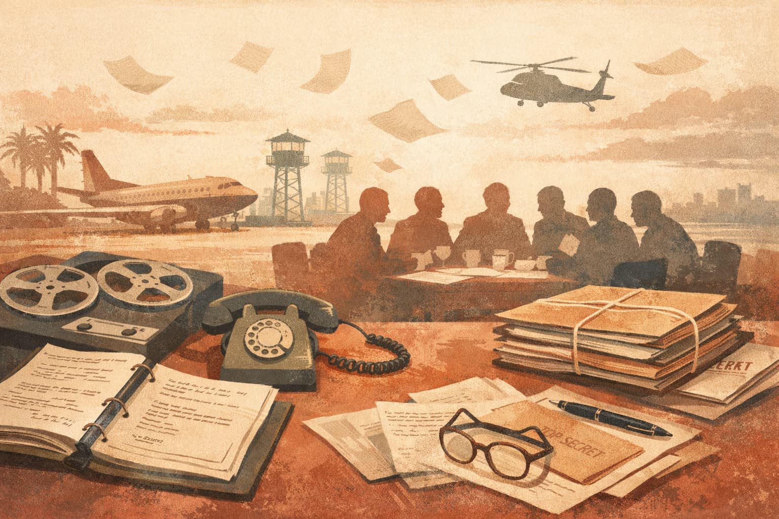 State Archive Releases Full Entebbe War Cabinet Records for the 50th Anniversary