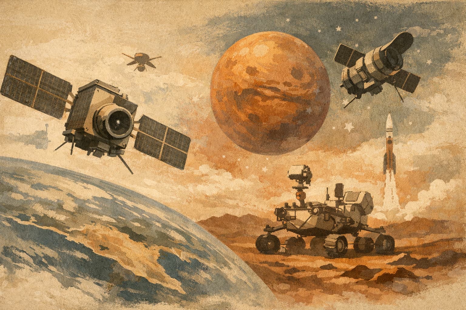 Israeli Space Firm Wins NASA Satellite Imagery Deal as Mars and Recovery Missions Advance