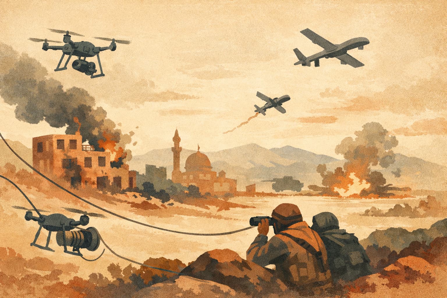 Six Drone Warfare Trends from Ukraine That Could Reach Lebanon