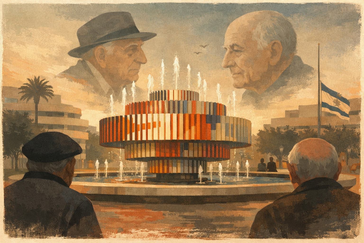 Tel Aviv’s Dizengoff Fountain Remains a Symbol and a Source of Conflict After Yaacov Agam’s Death