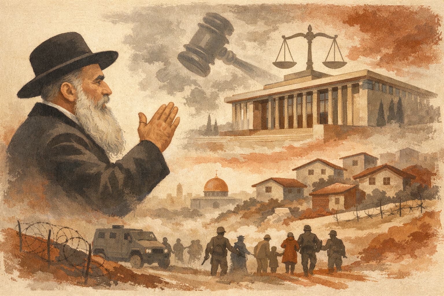 Bat Yam Rabbi Rips Supreme Court, Says It Must Not Order Evacuations