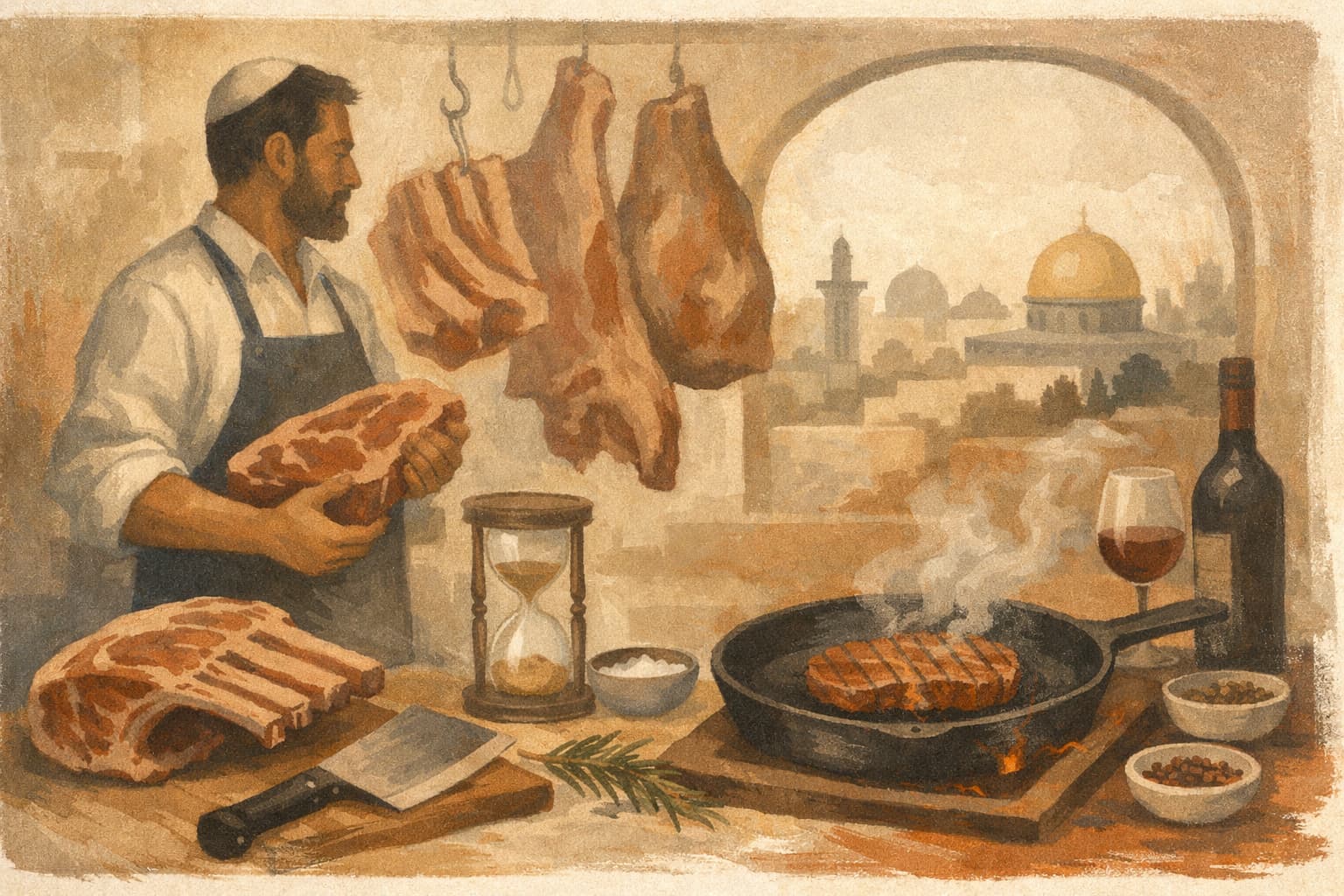 Jerusalem Butcher Avi Ben David on Choosing, Cooking, and Aging Beef