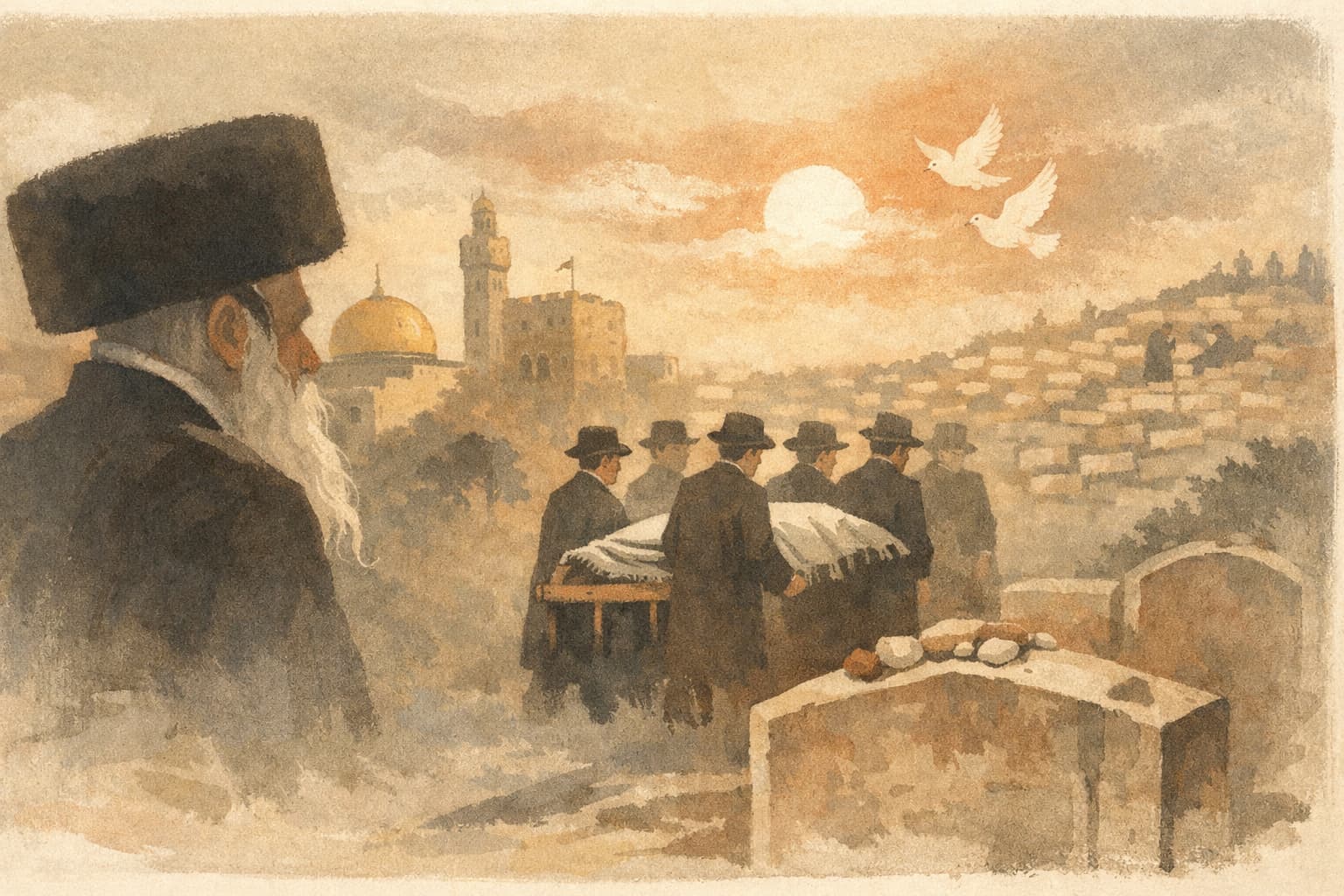 Veteran Lubliner Hasidic elder Abraham David Kornblit dies in Jerusalem at 93