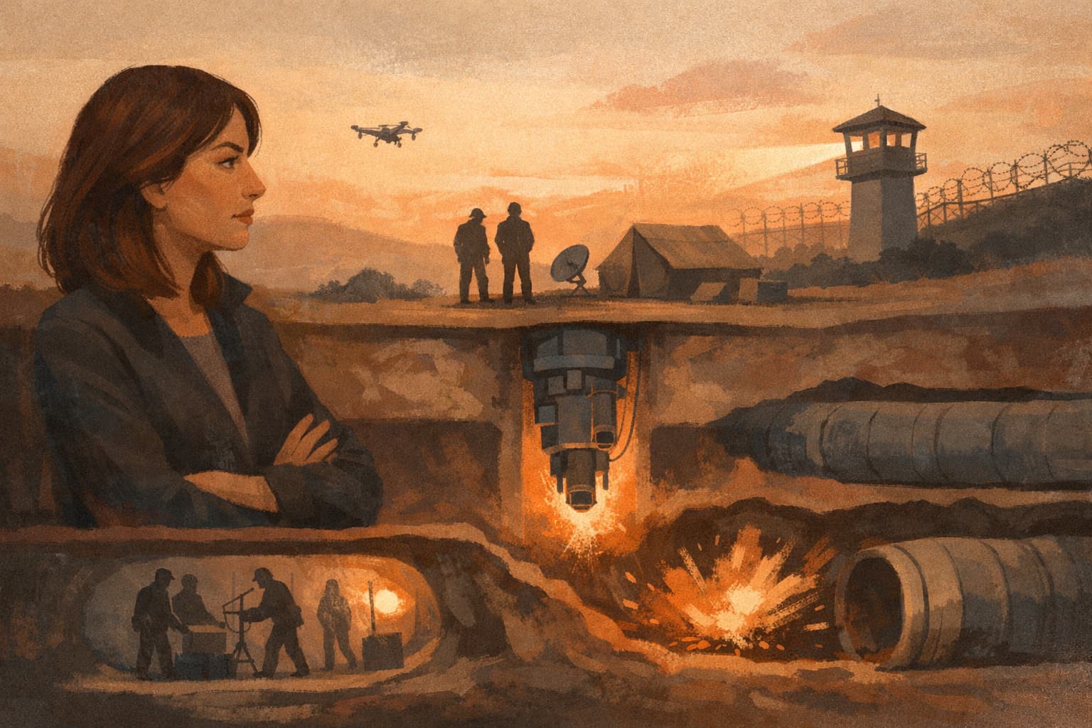 Former TV Anchor Launches Startup to Fight Tunnels Underground