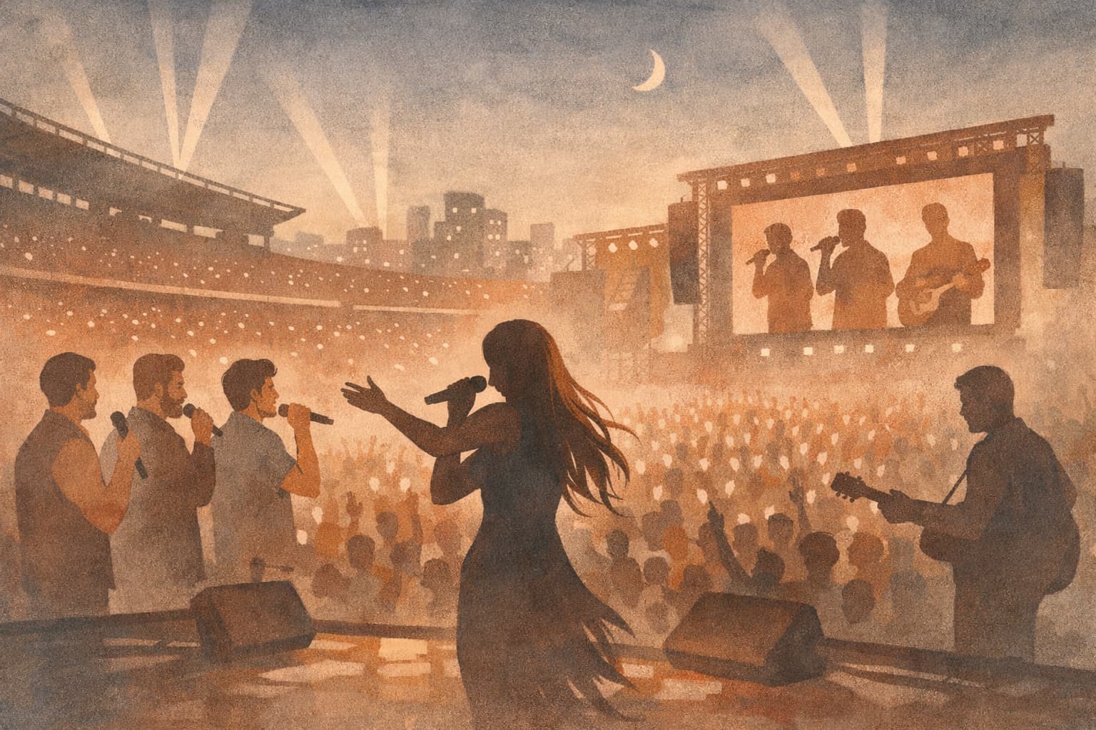 Odia Debuts at Ramat Gan Stadium in a 30,000-Strong Concert