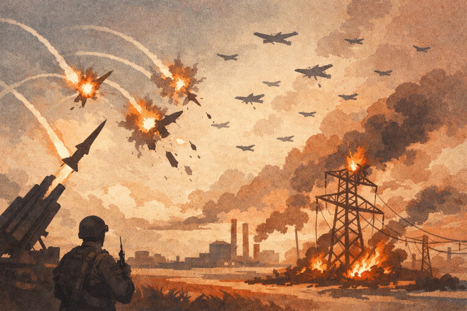 Russia Says It Downed 660 Ukrainian Drones in Largest Raid Yet