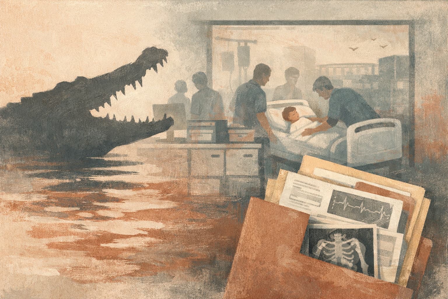 UK hospital probes leak of three-year-old crocodile attack victim’s medical records