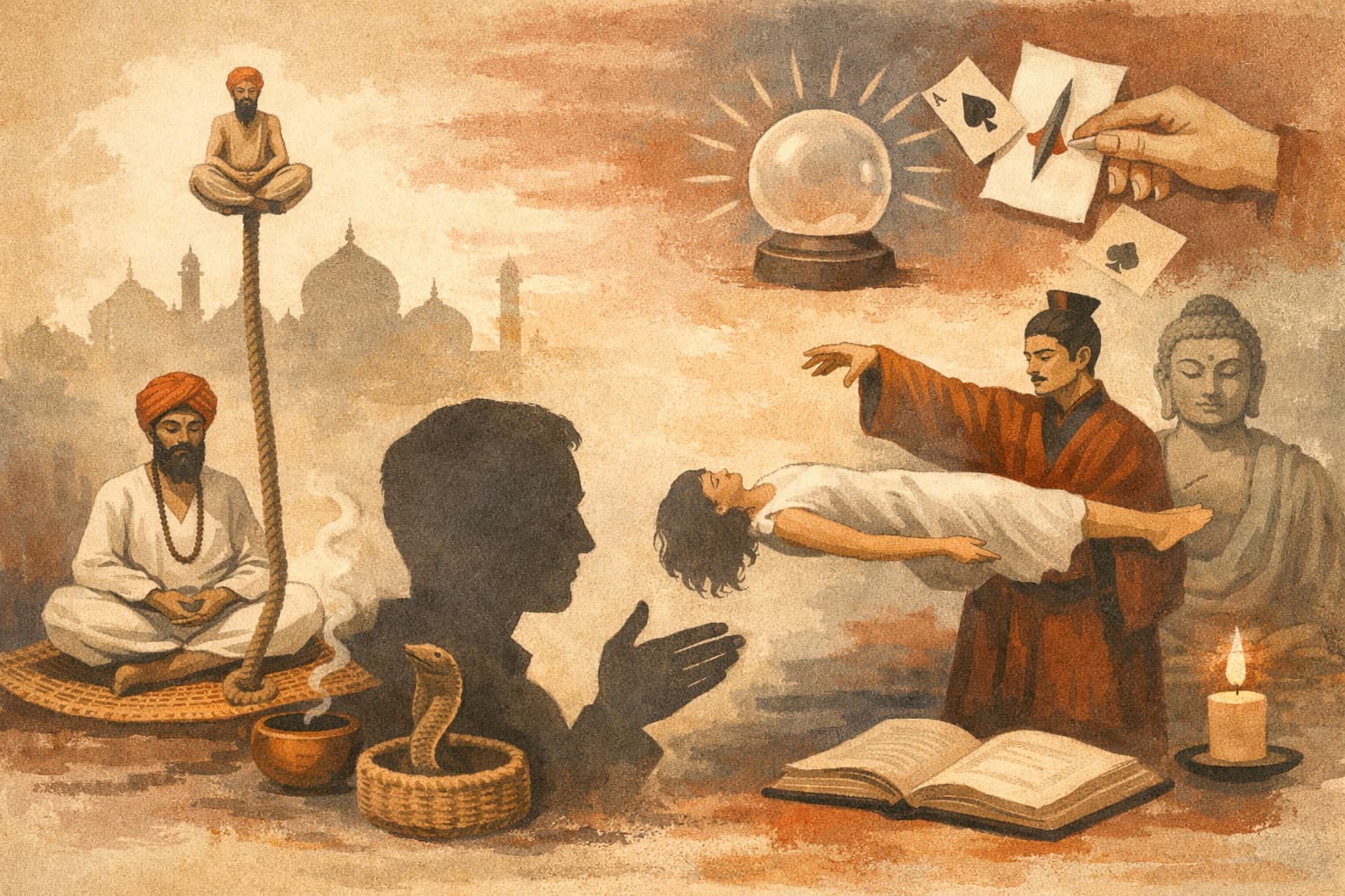Indian 'Miracle' Exposed as Trickery in Debate Over Magic and Self-Suggestion