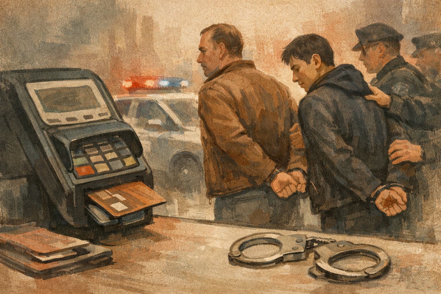 Two Men Arrested in Flatbush Credit Card Skimming Operation