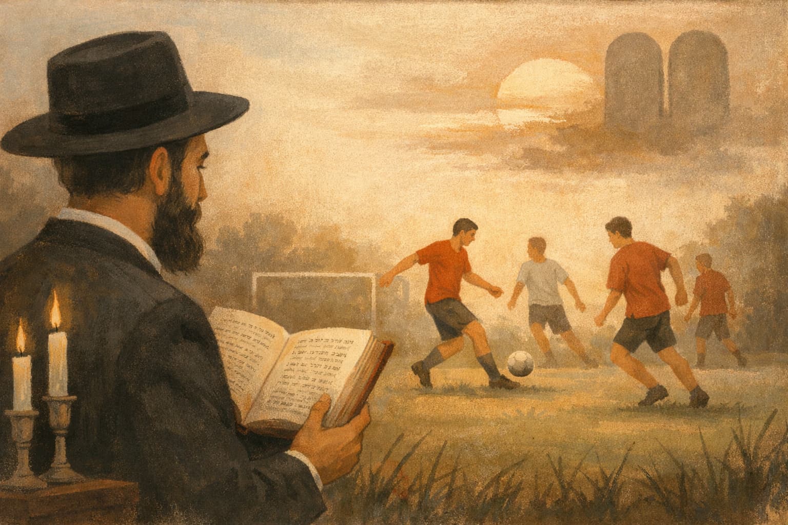 Halachic segment asks whether football can be played on Shabbat