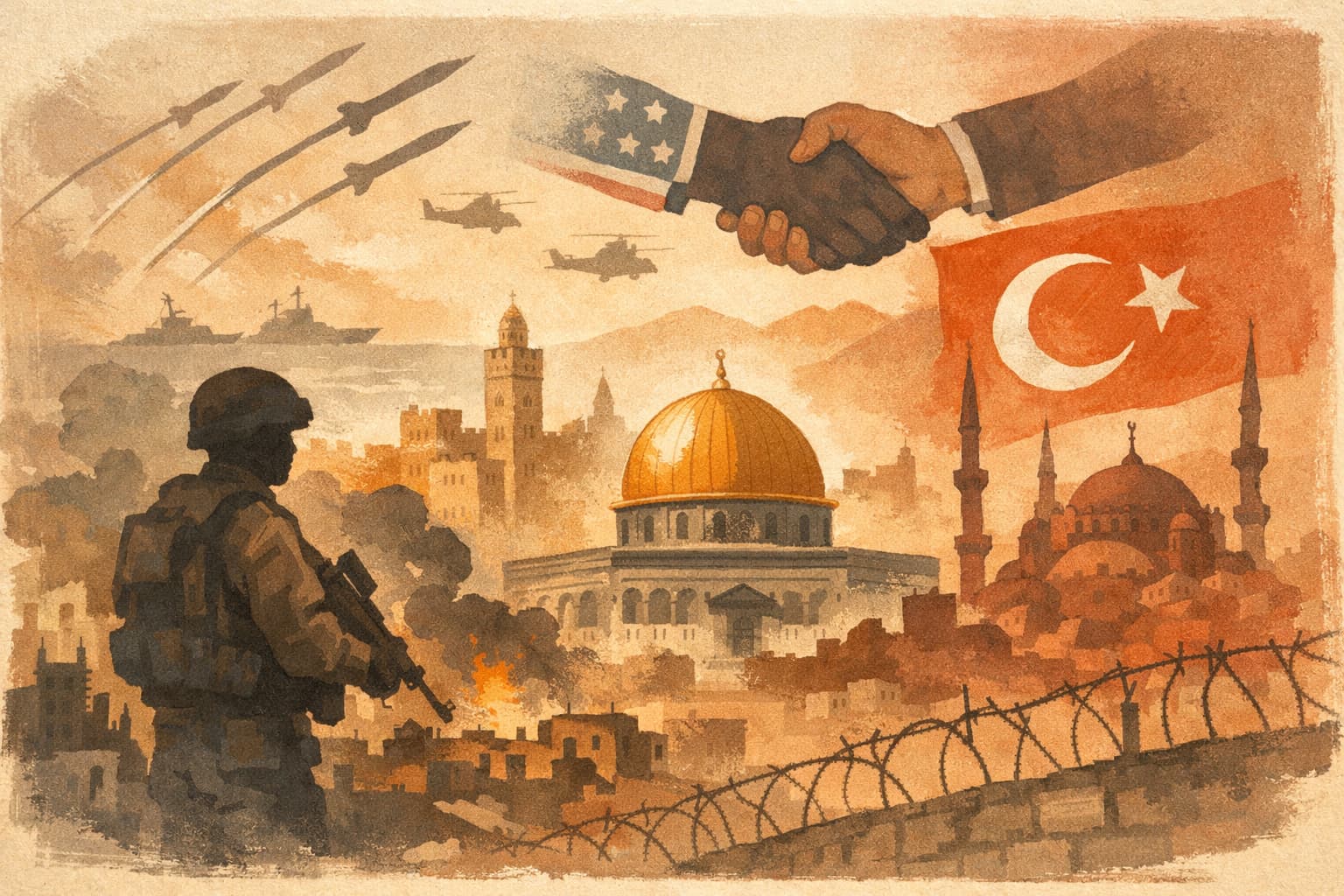 Analyst Warns of Turkish Ambitions Toward Jerusalem Amid Regional Tensions