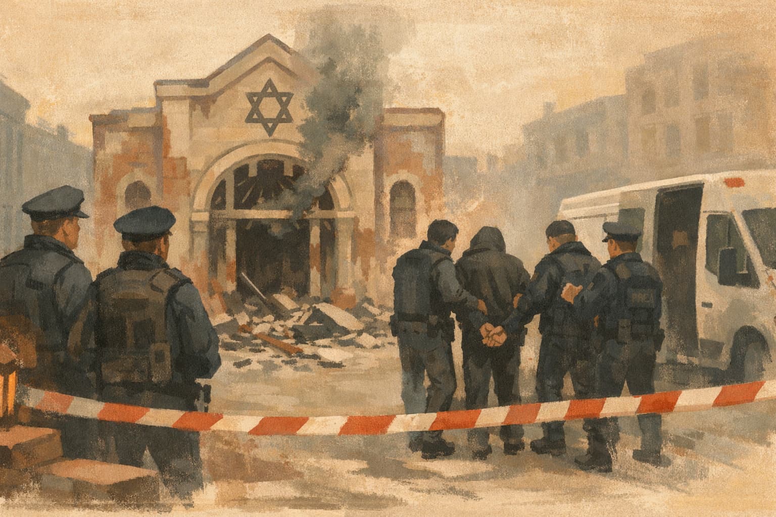 Seven Detained in Belgium Over Synagogue Blast Probe in Liège