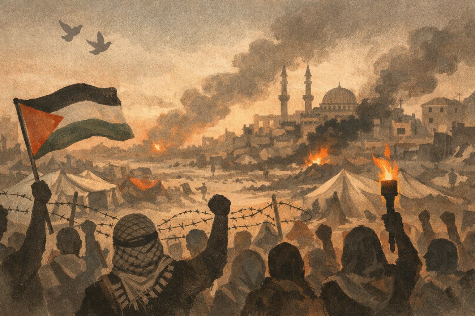 Gazans Plan 'Day of Rage' Protests as War and Humanitarian Crisis Deepen