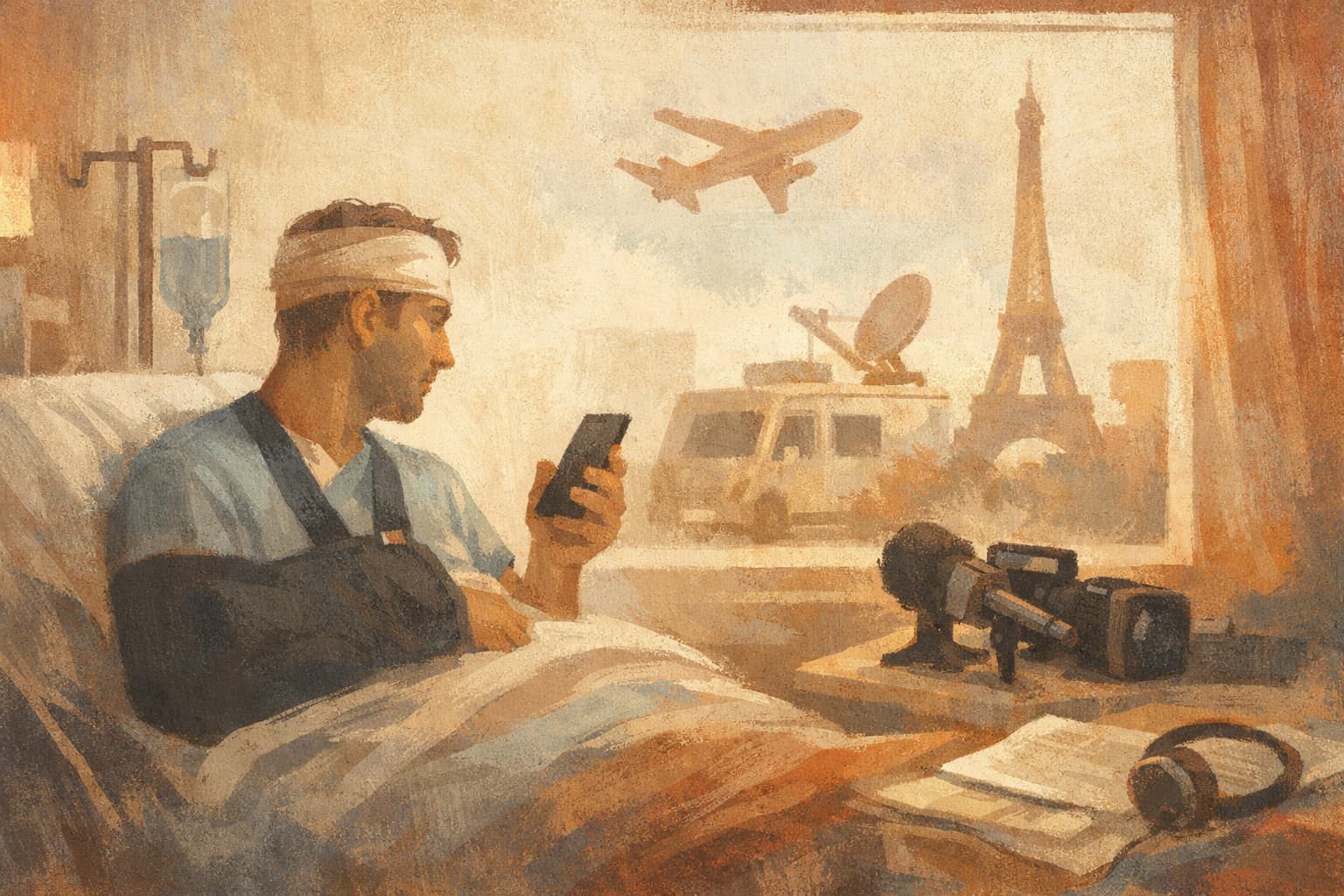 Channel 12 Reporter Says He Was Injured and Will Return Soon