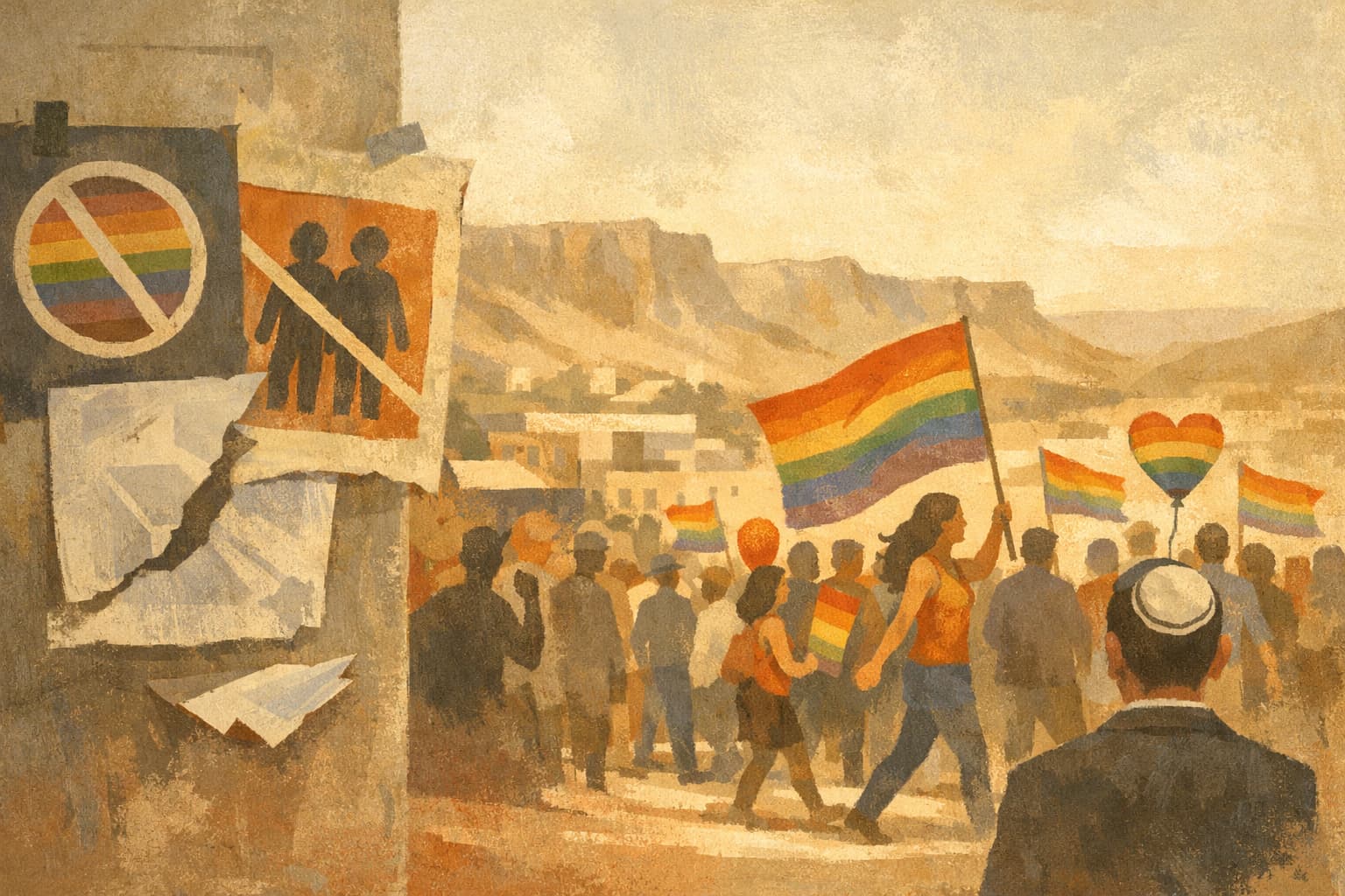 Pride Parade in Mitzpe Ramon Held Amid Anti-LGBTQ Campaign
